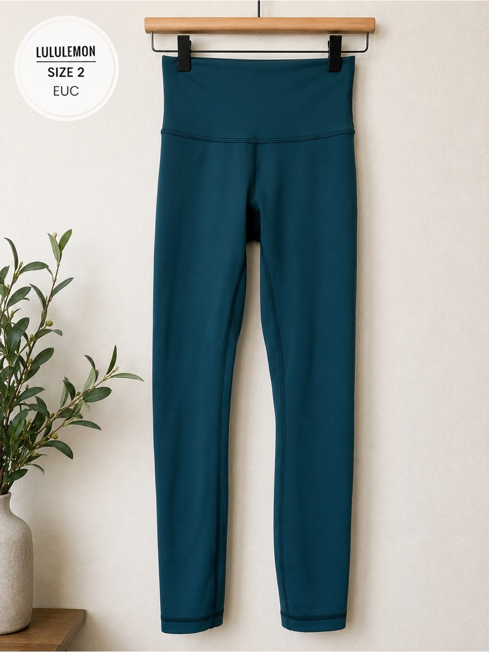 lululemon athletica Teal High-Rise Full-Length Leggings